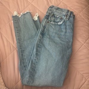 AGOLDE RILEY CROP JEANS